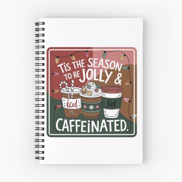 Item preview, Tis the Season to Be Jolly & Caffeinated – Festive Coffee Lover’s Design designed and sold by GemBob Creations.