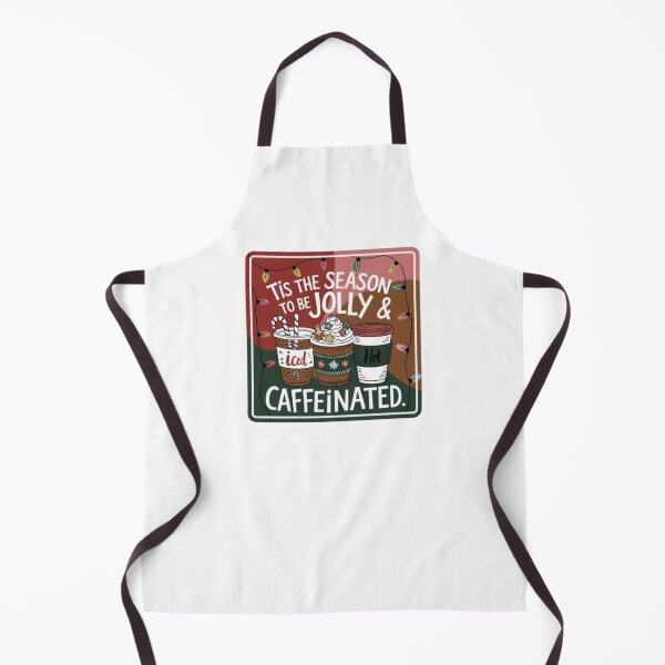 Item preview, Tis the Season to Be Jolly & Caffeinated – Festive Coffee Lover’s Design designed and sold by GemBob Creations.