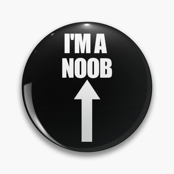 Item preview, I'm A Noob Arrow Pointing Up Video Games Gamer Noob Gear designed and sold by DynamicDesign.