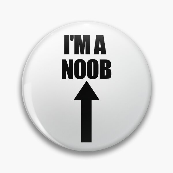 Item preview, I'm A Noob Arrow Pointing Up Video Games Gamer Noob Gear designed and sold by DynamicDesign.