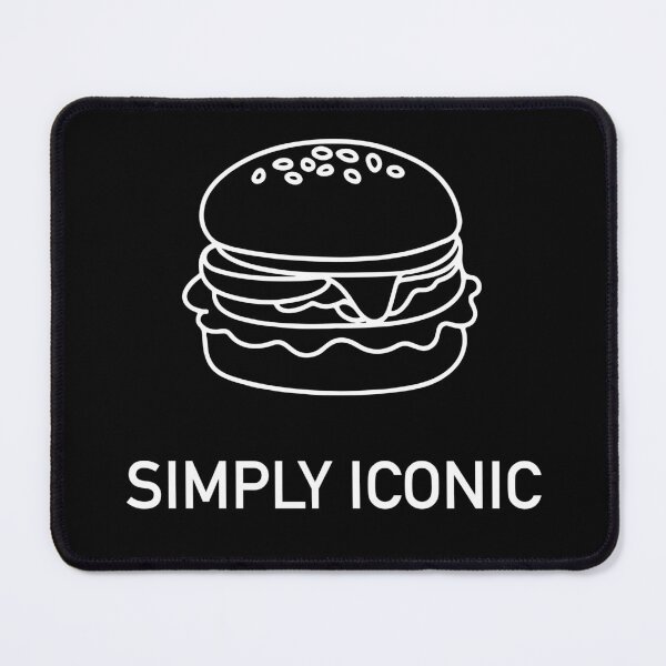 Item preview, Simply Iconic Burger Doodle designed and sold by RedCaterpillar.