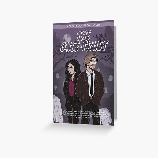 Item preview, The Once-Trust Poster - Official Film Art designed and sold by tinkerstrinkets.