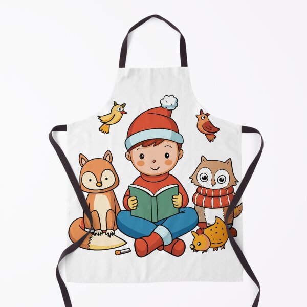 Item preview, Child Sitting Cross-Legged with a Kitten in a Cozy Holiday Scene designed and sold by omerfdln34.