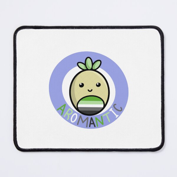 Item preview, LGBTQIA+ Aromantic Pineapple design designed and sold by PinkPlushieArt.