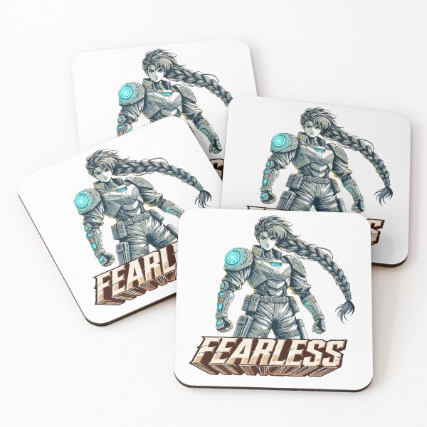 Item preview, Beautiful female warrior with futuristic armor designed and sold by JonelleTshirts.