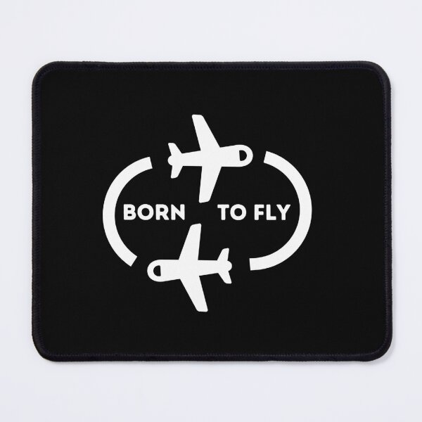 Item preview, Airplane Born To Fly Future Pilot Aviation Copilot Gift designed and sold by MouDantArts.