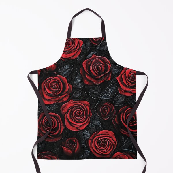 Item preview, A vibrant design of red roses arranged against a dark, velvety background. designed and sold by HEMRO.