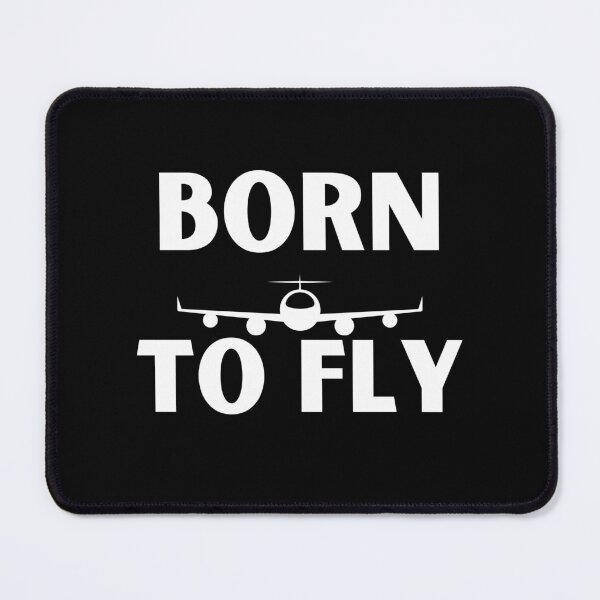 Item preview, Born To Fly New Pilot Airplane Copilot Commercial Jet Pilots designed and sold by MouDantArts.