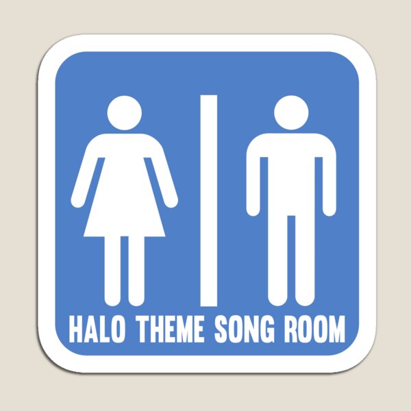 Halo Meme Magnets Redbubble - halo theme roblox id