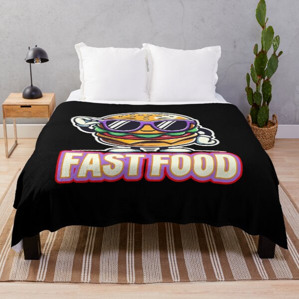 Item preview, Cool Burger Mascot Fast Food Design designed and sold by FridPix.