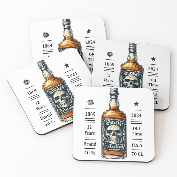 Item preview, WHISKY THE LAST ROUND designed and sold by Franckyto.