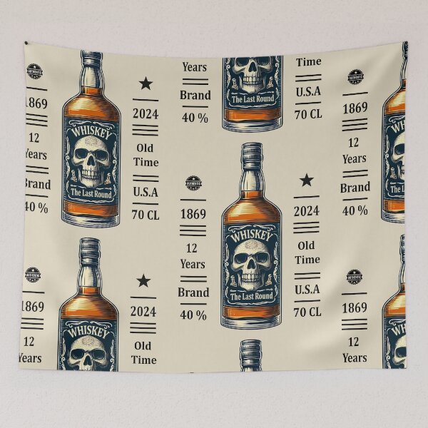 Item preview, WHISKY THE LAST ROUND designed and sold by Franckyto.