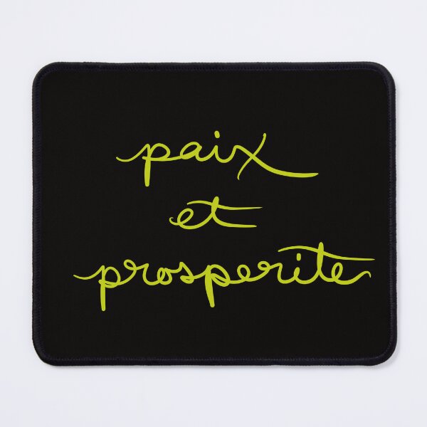 Item preview, Peace and Prosperity in French designed and sold by abeink.