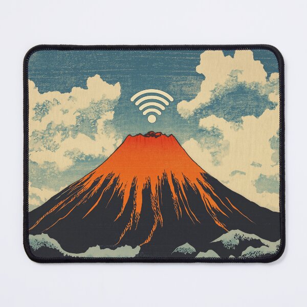 Item preview, Volcano WiFi – Stay Connected designed and sold by WarpWeft.