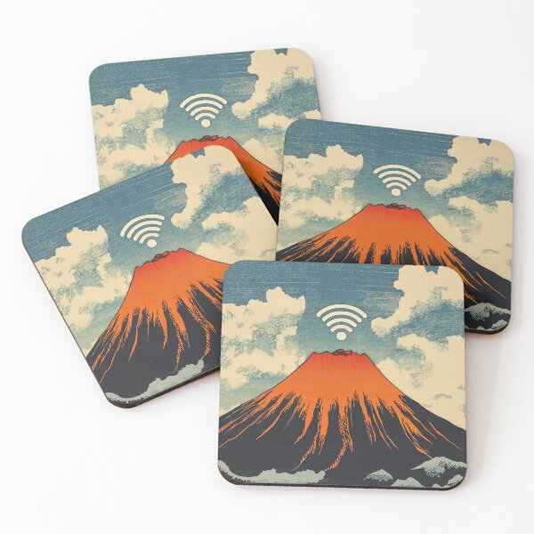 Item preview, Volcano WiFi – Stay Connected designed and sold by WarpWeft.
