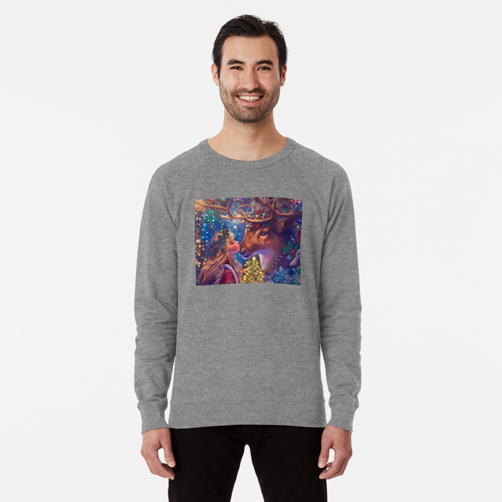 Item preview, Lightweight Sweatshirt designed and sold by phatpuppyart.