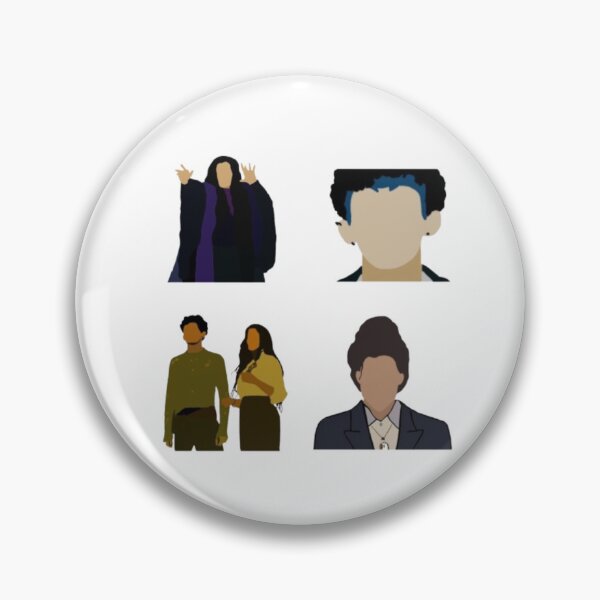 Item preview, agatha and billy 4-pack designed and sold by marvel stickers.