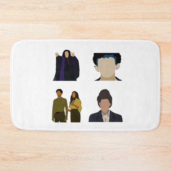 Artikelvorschau, Agatha und Billy 4er-Pack entworfen und verkauft von marvel stickers.