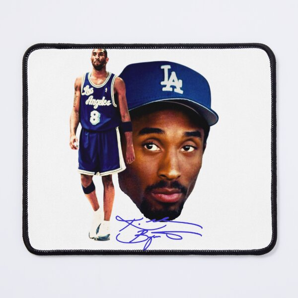 Item preview, Cool Blue and White Kobe Graphic Tee Design designed and sold by SanoStudio.
