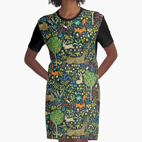 Arazzo Medievale T-Shirt Kleid