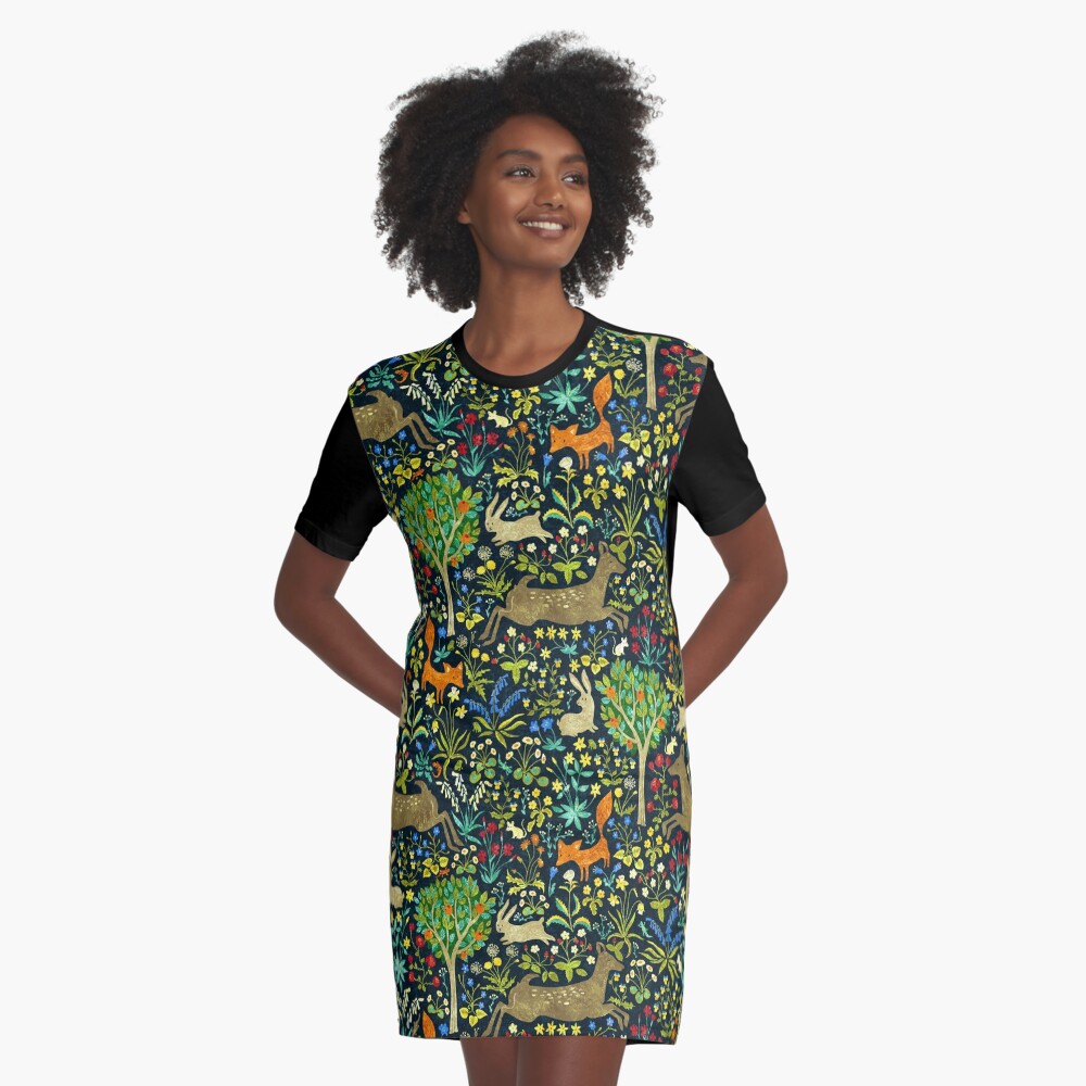 Arazzo Medievale Graphic T-Shirt Dress