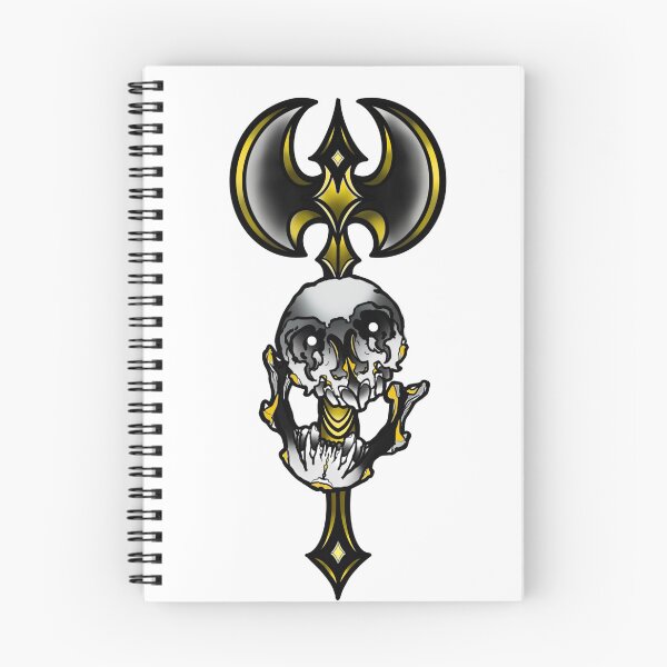 Item preview, Skull axe designed and sold by JohnJudyArt.
