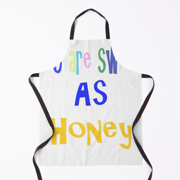 Item preview, Inspirational Quote With Playful Font Saying "You Are Sweet As Honey" designed and sold by Beautiful art store.
