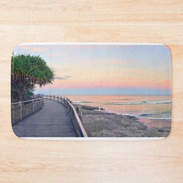 Item preview, Boardwalk Bulcock Beach to Kings Beach Sunset Pastels designed and sold by Adam Gormley.