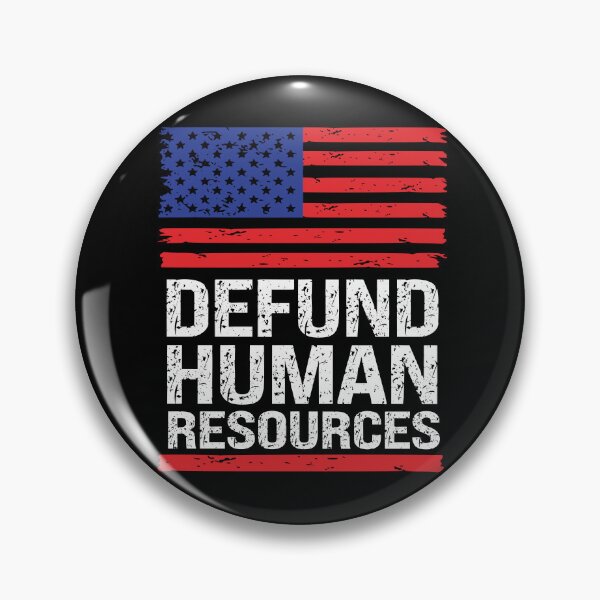Item preview, Defund Human Resources - Distressed USA FLAG  designed and sold by Smix Pixels.