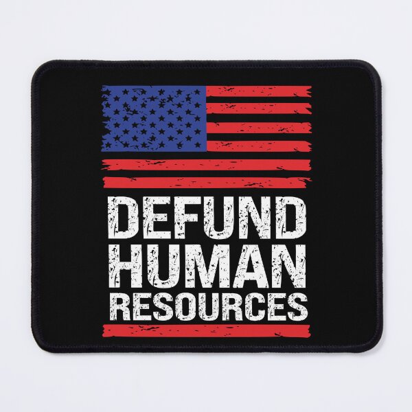 Item preview, Defund Human Resources - Distressed USA FLAG designed and sold by Smix Pixels.