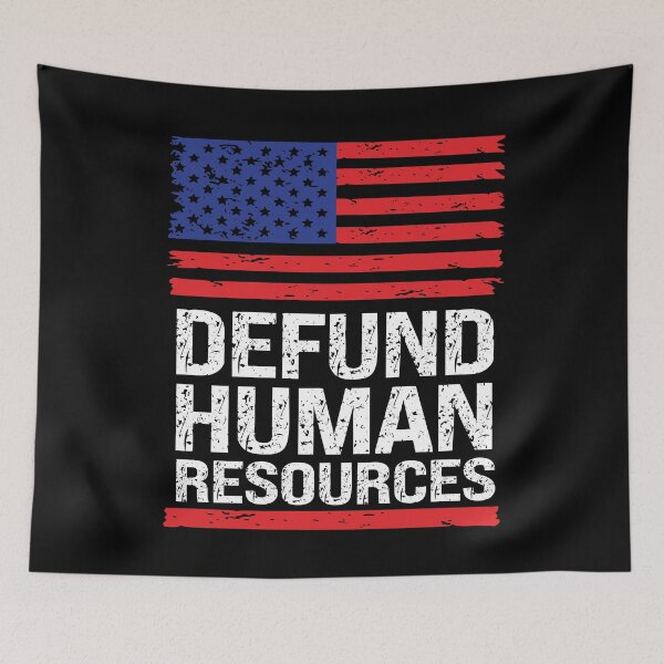 Item preview, Defund Human Resources - Distressed USA FLAG  designed and sold by Smix Pixels.