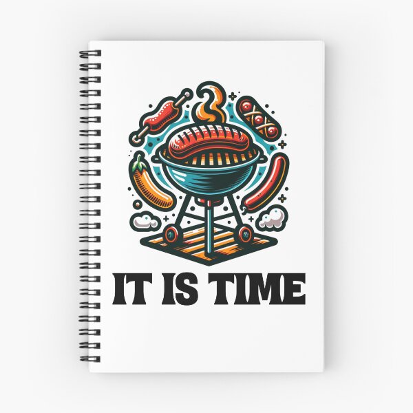 Item preview, It is time bbq  designed and sold by pikeprints.