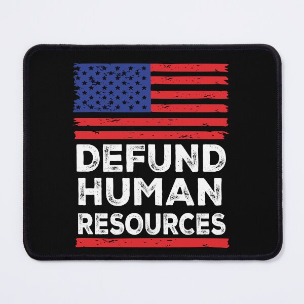Item preview, Defund Human Resources - Distressed USA FLAG designed and sold by Smix Pixels.