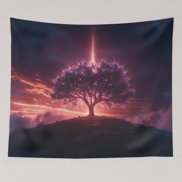 Item preview, The Luminous Tree of Dawn designed and sold by Carlos Monteiro.