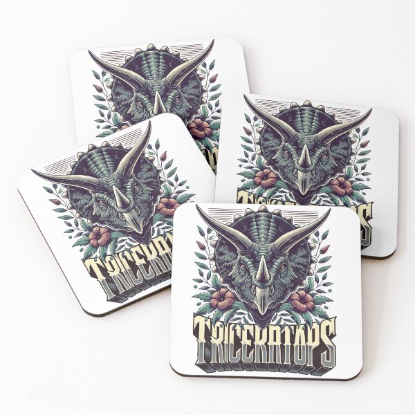 Item preview, Triceratops dinosaur retro touch designed and sold by JonelleTshirts.