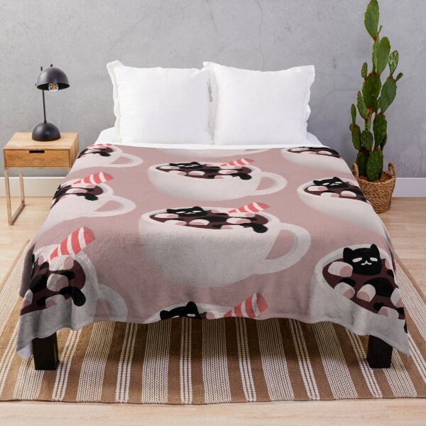 Item preview, Cat in hot chocolate with marshmallows designed and sold by Asutip.