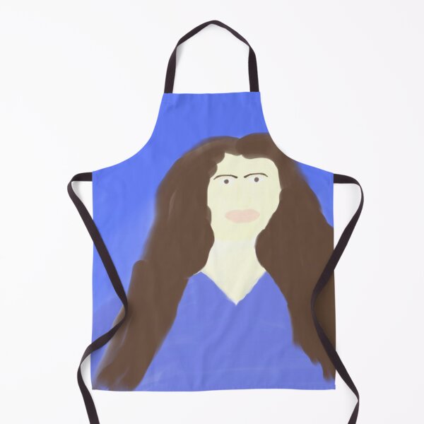 Item preview, Portrait of Woman With Long Hair and Blue Dress designed and sold by Beautiful art store.