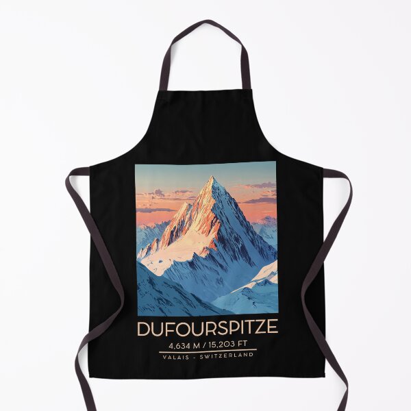 Item preview, A Vintage Illustration of Dufourspitze - Switzerland designed and sold by GoodOldVintage.