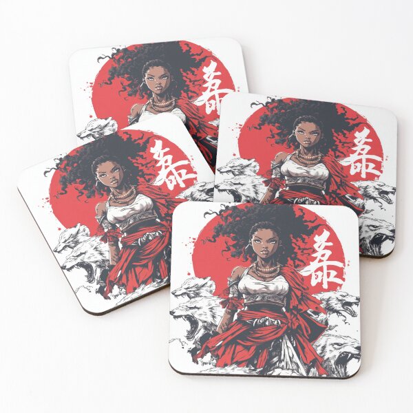 Item preview, Spectral Wolves: A Witch's Army 魔法の戦士 designed and sold by PrintsByFrank.