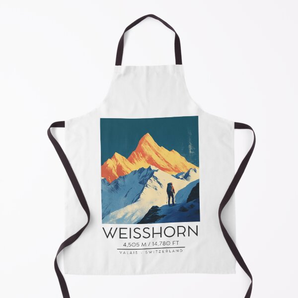 Item preview, A Vintage Illustration of Weisshorn - Switzerland designed and sold by GoodOldVintage.