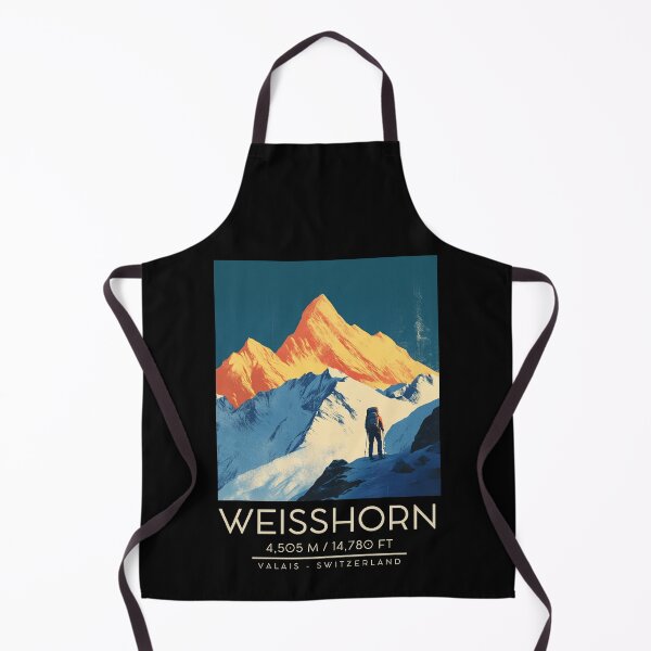 Item preview, A Vintage Illustration of Weisshorn - Switzerland designed and sold by GoodOldVintage.
