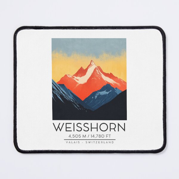 Item preview, A Vintage Illustration of Weisshorn - Switzerland designed and sold by GoodOldVintage.