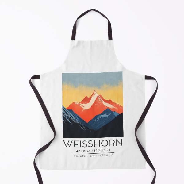 Item preview, A Vintage Illustration of Weisshorn - Switzerland designed and sold by GoodOldVintage.