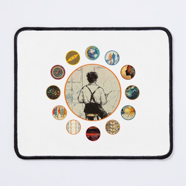 Item preview, Artist with Many Interests A Vibrant World of Creativity designed and sold by artfulnotebook.
