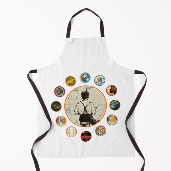 Item preview, Artist with Many Interests A Vibrant World of Creativity designed and sold by artfulnotebook.