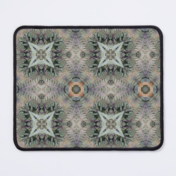 Item preview, Pale green and forest green fern kaleidoscope designed and sold by jbb1955.