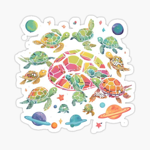 Item preview, Space Turtles Aesthetic designed and sold by BobHan.