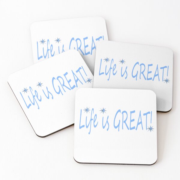 Item preview, Life is GREAT! designed and sold by La-Chula-Chola.