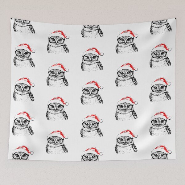 Item preview, Christmas Owl Hat designed and sold by JollyCritters.