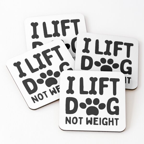 Item preview, I Lift Dog Not Weight Funny Dogs lovers gift designed and sold by MouDantArts.